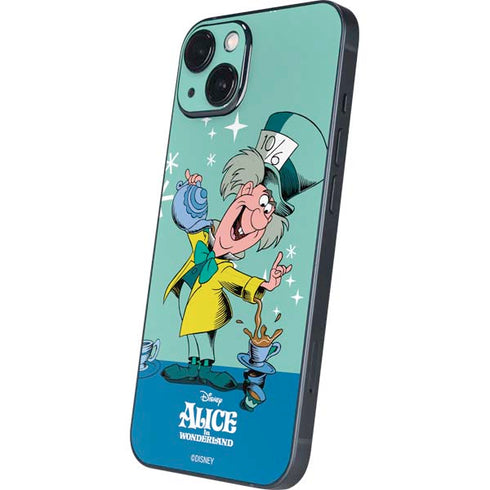 Disney Alice in Wonderland Mad Hatter Tea Party iPhone 14 Plus Skin